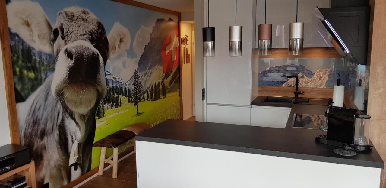 Ferienwohnung ALMI - Alpenglück Traumhafte Whg.m.20qm Dachterr. Oberstaufen Exterior foto