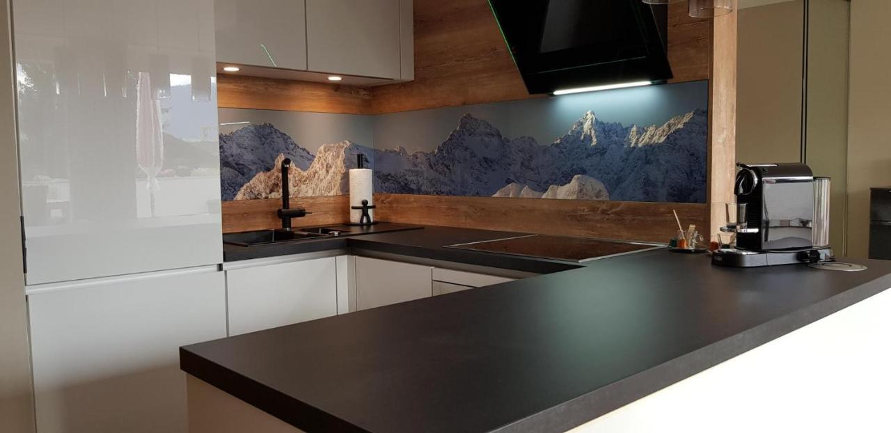 Ferienwohnung ALMI - Alpenglück Traumhafte Whg.m.20qm Dachterr. Oberstaufen Exterior foto